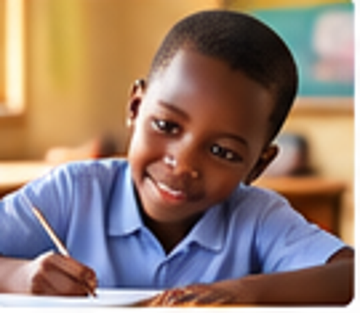 Illustrative image of a child learning